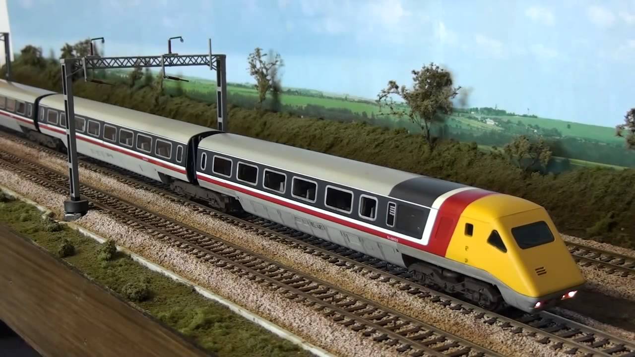 Trains at a platform